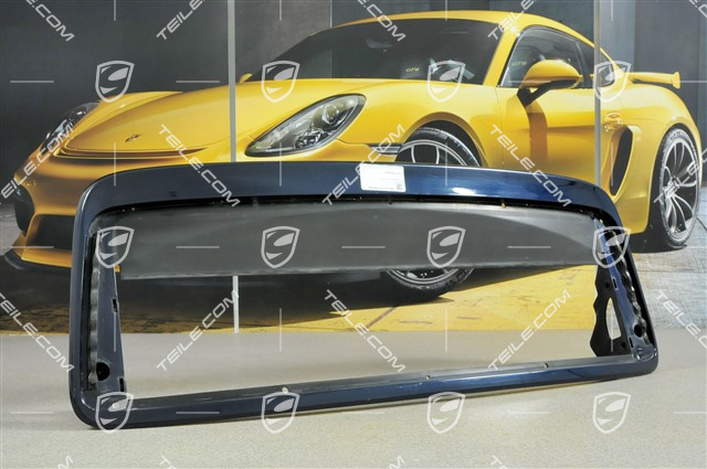 Rear spoiler, without grille