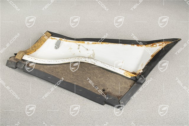 Seitenwandverkleidung, coupé, Kunstleder, schwarz, L