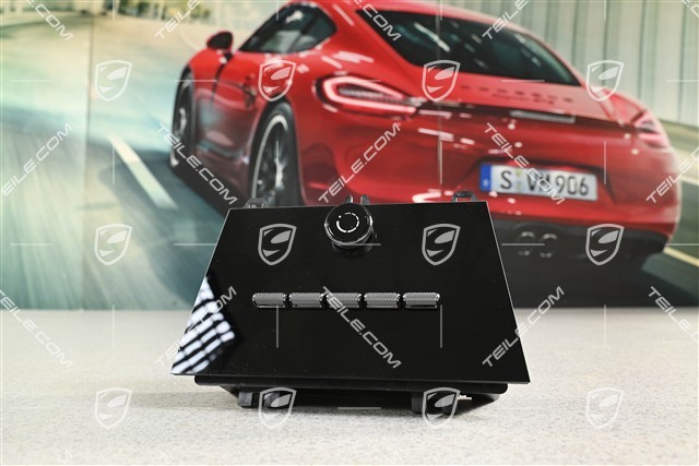 Control panel, centre console / tunnel, front, Black Chrome