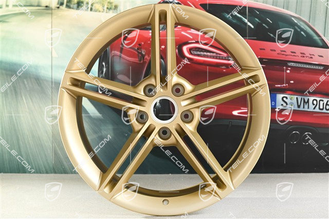 21" Felge Mission E Design, 9,5J x 21 ET60, aurum seidenmatt