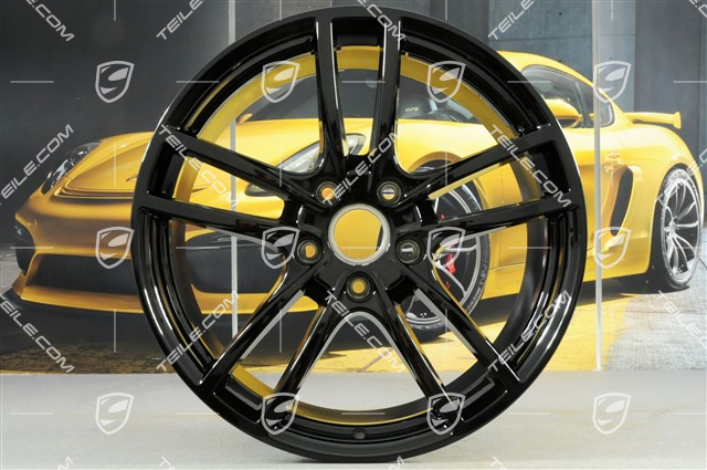 20" Felge Cayenne Sport, 10,5J x 20 ET64, schwarz hochglanz