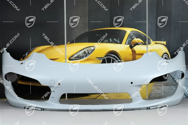 Front bumper, headlight washer system, PDC, centre radiator