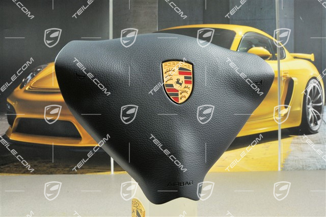 Airbag, 3-spoke, plastic, "metropol" blue