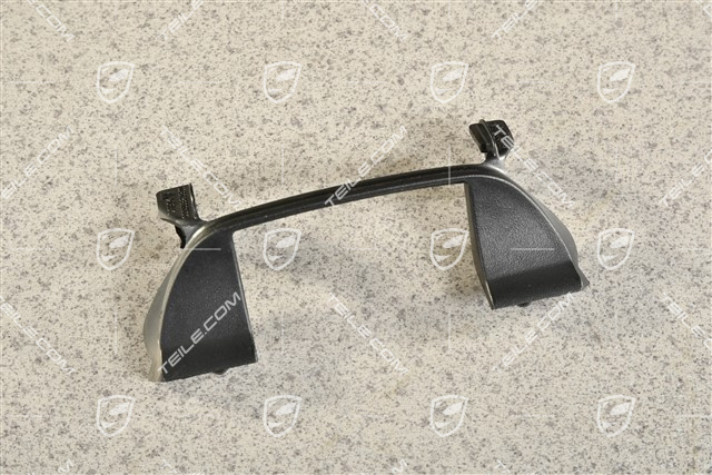 Covert trim, centre console, rear, Black