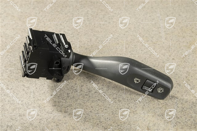 Steering column switch, wiper switch, Satin black