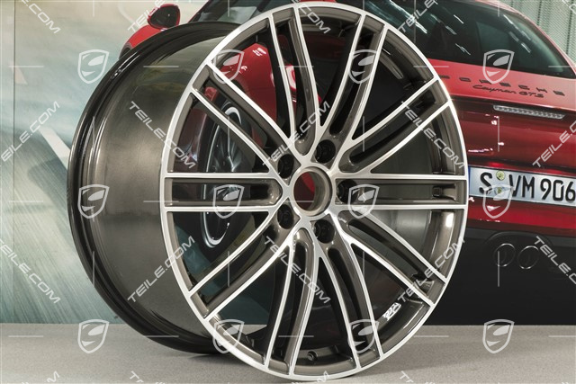 21-inch Turbo IV wheel rim set, 9,5J x 21 ET71 + 11,5J x 21 ET69