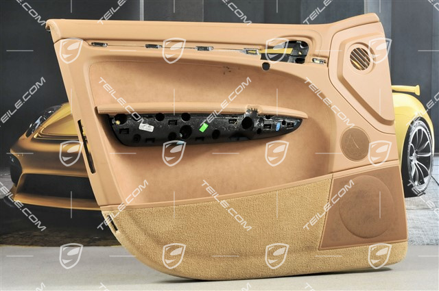 Tuerverkleidung, Leder beschädigt, sand beige, L Tuerverkleidung, Leder beschädigt, sand beige, L