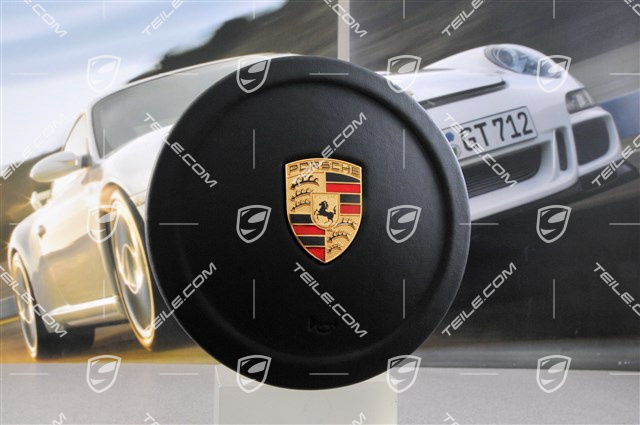 Airbag, Leder, schwarz