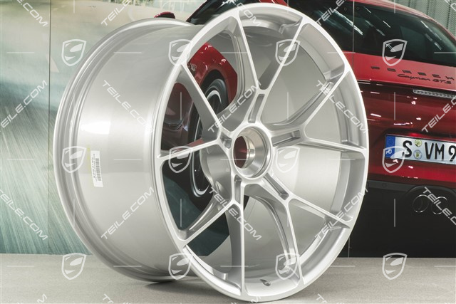 21-inch wheel rim GT3, 12J x 21 ET45, brilliant silver