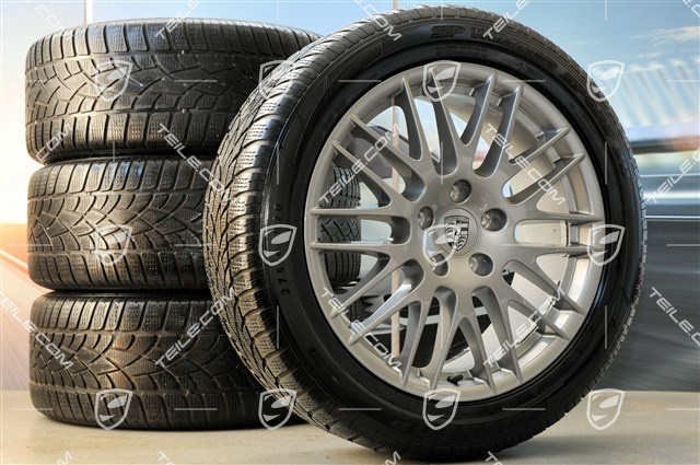 20-inch RS Spyder winter wheel set, wheels 9J x 20 ET 57 + NEW Dunlop winter tyres 275/45 R20, without TPMS