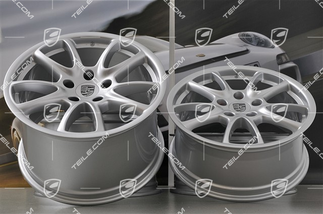 19-inch wheel set, GT3, 8,5J x 19 ET53 + 12J x 19 ET68