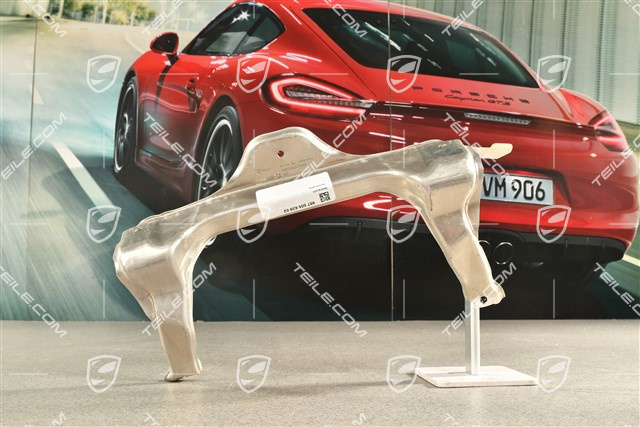 Heckstuetze für Hitzeschutz / Hitzeschild