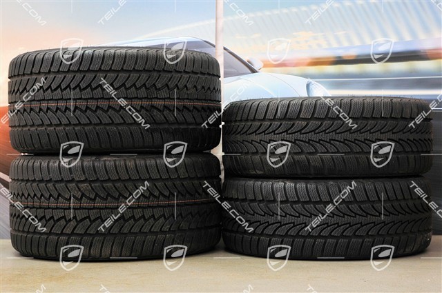 19-inch Winter wheels set, Carrera S II, rims 8J x 19 ET57 + 11J x 19 ET 51 + NEW winter tyres 235/35 R19 + 295/30 R19, TPM 433MHz