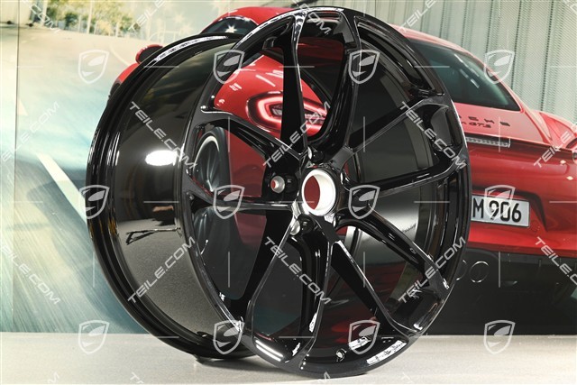 22-inch GT Design wheel rim, 11,5J x 22 ET52, black high gloss