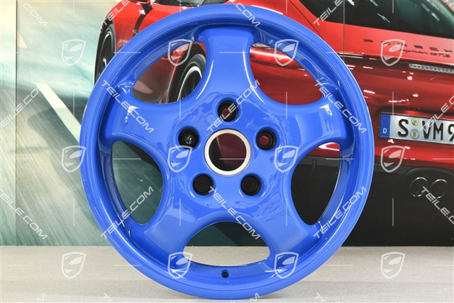 17-inch CUP I wheel rim, 9J x 17 ET55, Maritime Blue