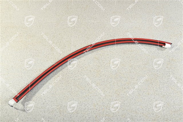 Wide wheel arch cover, rear door, paintable, R
