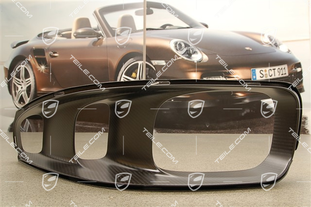 GT2 RS Exhaust pipe cover, with carbon, L GT2 RS Exhaust pipe cover, with carbon, L