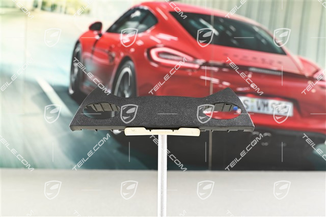 Heated seats switch panel, satin black