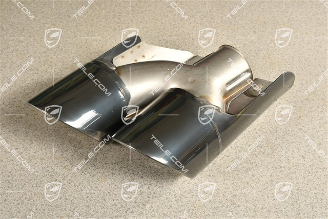 2,0L, Tail pipe, Black, R