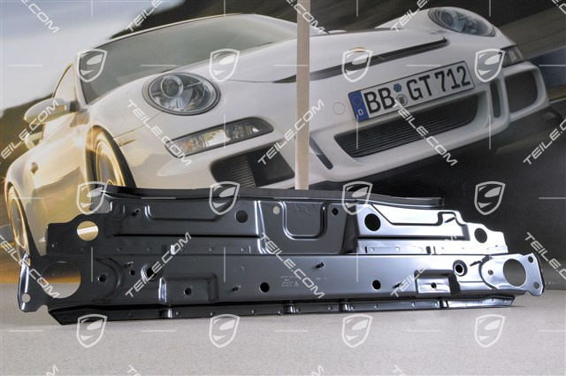 Terminal piece (sheet metal), front, incl. cross member Terminal piece (sheet metal), front, incl. cross member