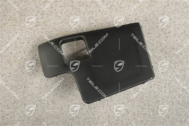 Abdeckung für Türfeststeller, Schwarz, L