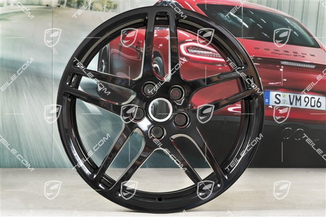 18-inch wheel Macan S, 9J x 18 ET21, black high gloss