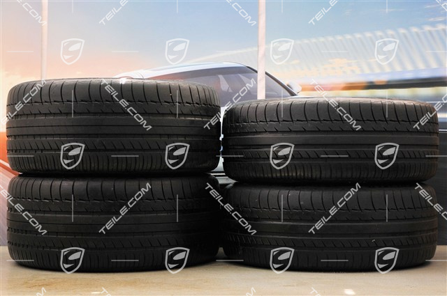 19-inch Panamera Design summer wheel set, wheels 9J x 19 ET 60 + 10J x 19 ET61 + Michelin tyres 255/45 R19+285/40 R19