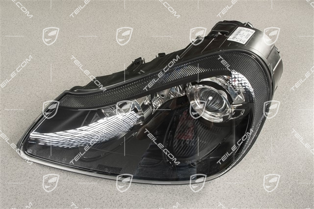 Xenon Scheinwerfer, schwarz, Facelift, ohne Steuergerät und Xenonbirne, L