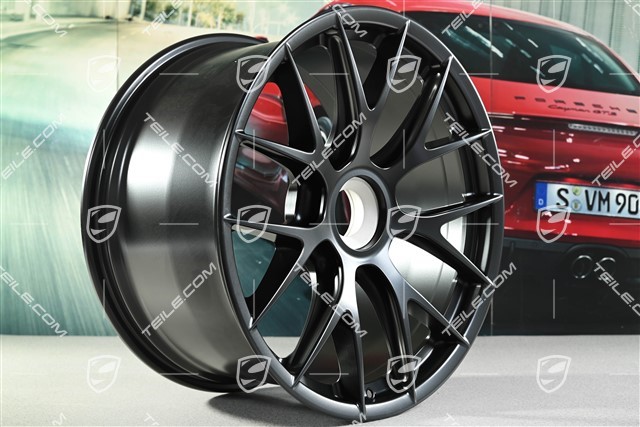 20" magnesium rim, GT4RS / Spyder RS, 11J x 20 ET50, black satin matt