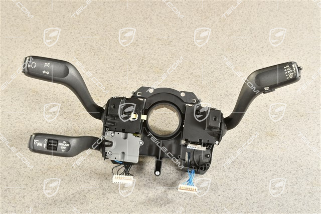 Steering column switch, headlamp washer, ACC automatic speed control, voice control