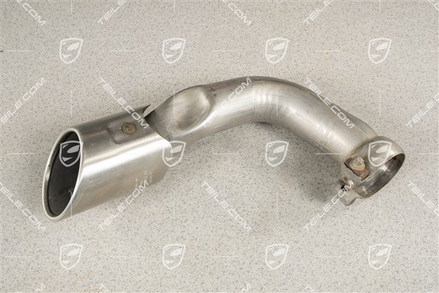 Exhaust system tail pipe, standard tailpipe, 4-pipe look, inner, R