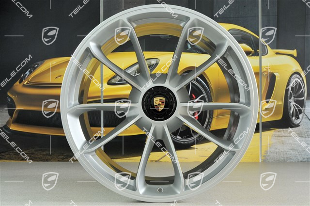 20-inch wheel GT3, 12J x 20 ET47, Brilliant silver