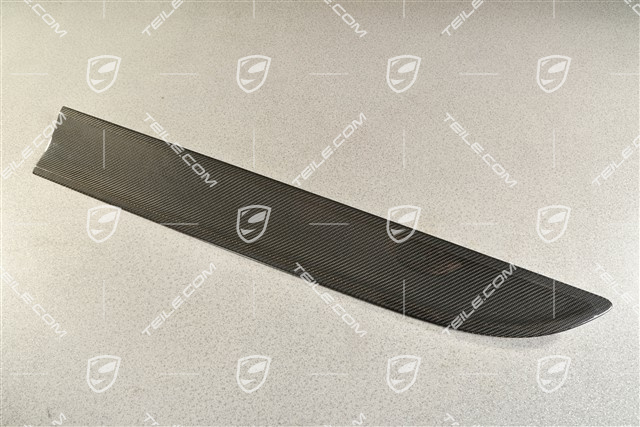 Front door cover / trim, Carbon, L