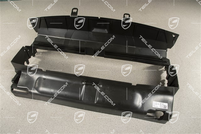 2,0L, Air duct, rear