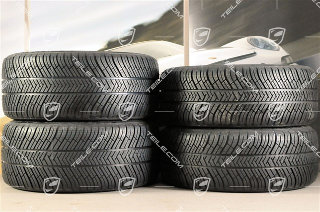 19" Panamera TURBO II Winterräder Satz, Felgen 9J x 19 ET 60 + 10J x 19 ET61 + Reifen Michelin Pilot Alpin 4, 255/45 R19+285/40 R19, RDK-Sensoren