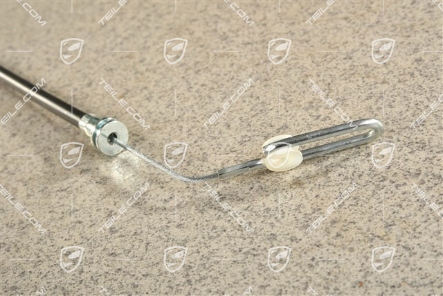 Bowden cable for tailgate lock