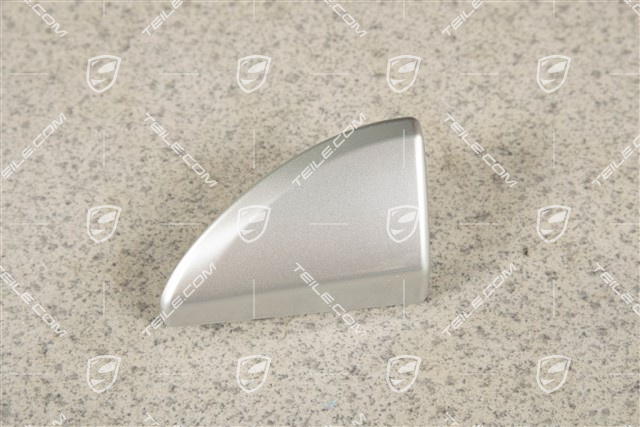 Dashboard trim moulding, LHD, centre / middle, Galvano Silver
