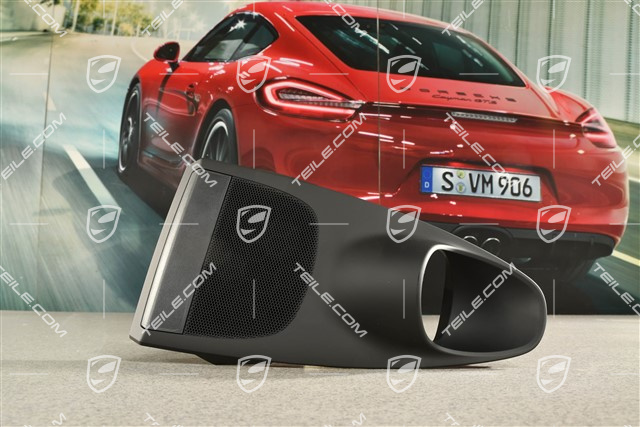 Dashboard centre cover, Sport Chrono, black