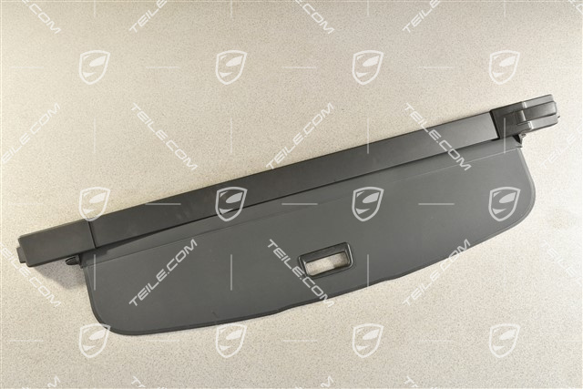 Kofferraumabdeckung / Rollo, Schwarz