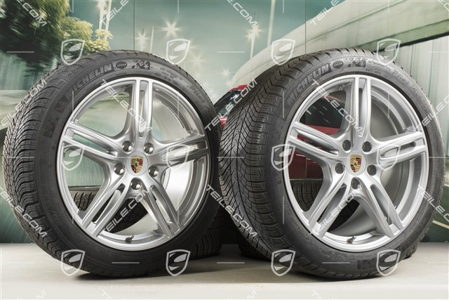 20-inch winter wheels set "Panamera Turbo", rims 9,5 J x 20 ET71 + 10,5 J x 20 ET71 + Michelin Pilot Alpin 4 winter tires 275/40 R20 + 315/35 R20