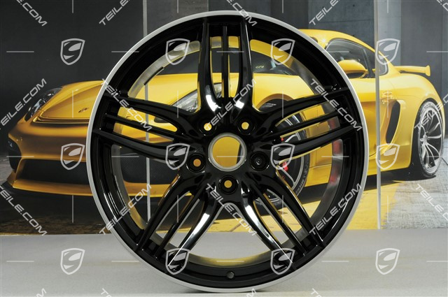 20" Felga, Sport Design, 11J x 20 ET70, ramiona czarny wysoki połysk