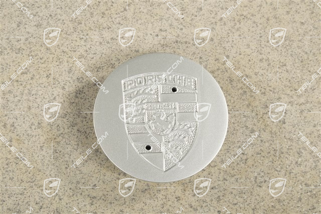 S, Hub cap Silver metallic