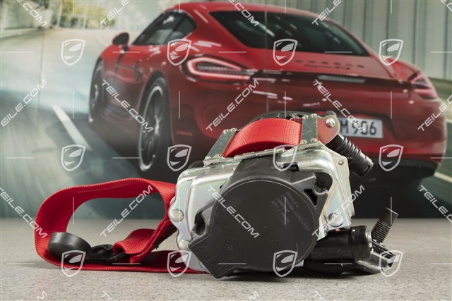 Targa / Coupe, Sicherheitsgurt, Vorne, Indischrot, L=R