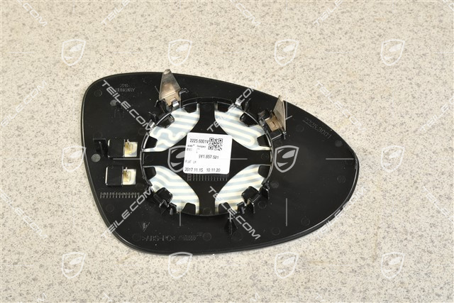 Spiegelglas Plan, automatisch abblendbar, beheizbar, Memory, L