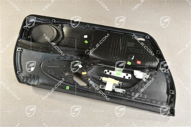 Türverkleidung mit Airbagblende, Klangpaket Bose, Leder, Schwarz, R