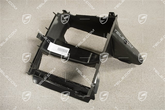 3,0L, Air duct, front, lateral, R