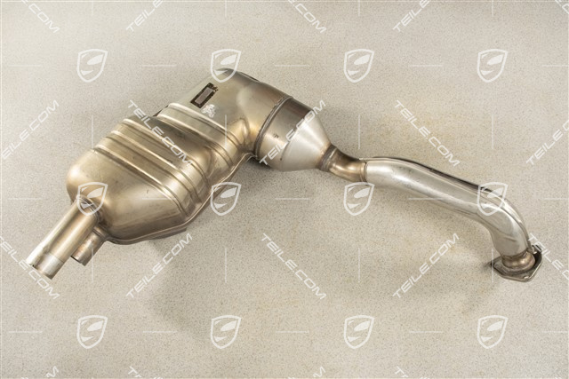 Main exhaust muffler, cyl. 4-6, L