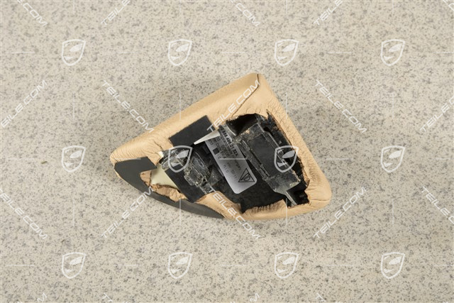 Abdeckung, Armlehne, Leder, Geprägt, Luxorbeige, R
