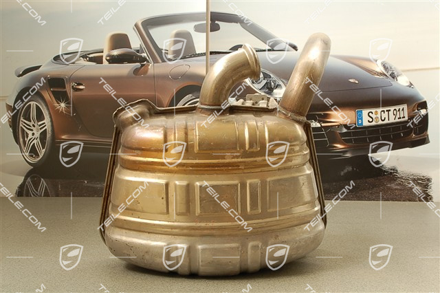 Silencer (exhaust backbox), / 6-speed transmission, L Silencer (exhaust backbox), / 6-speed transmission, L