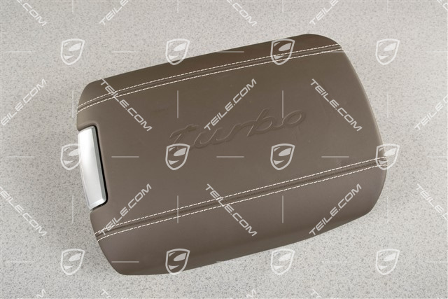 Armrest, Centre console, Inscription Turbo, Saddle brown